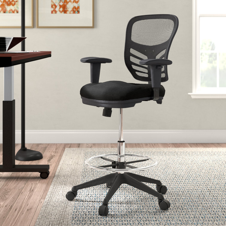 Symple Stuff Mesh Drafting Chair & Reviews Wayfair